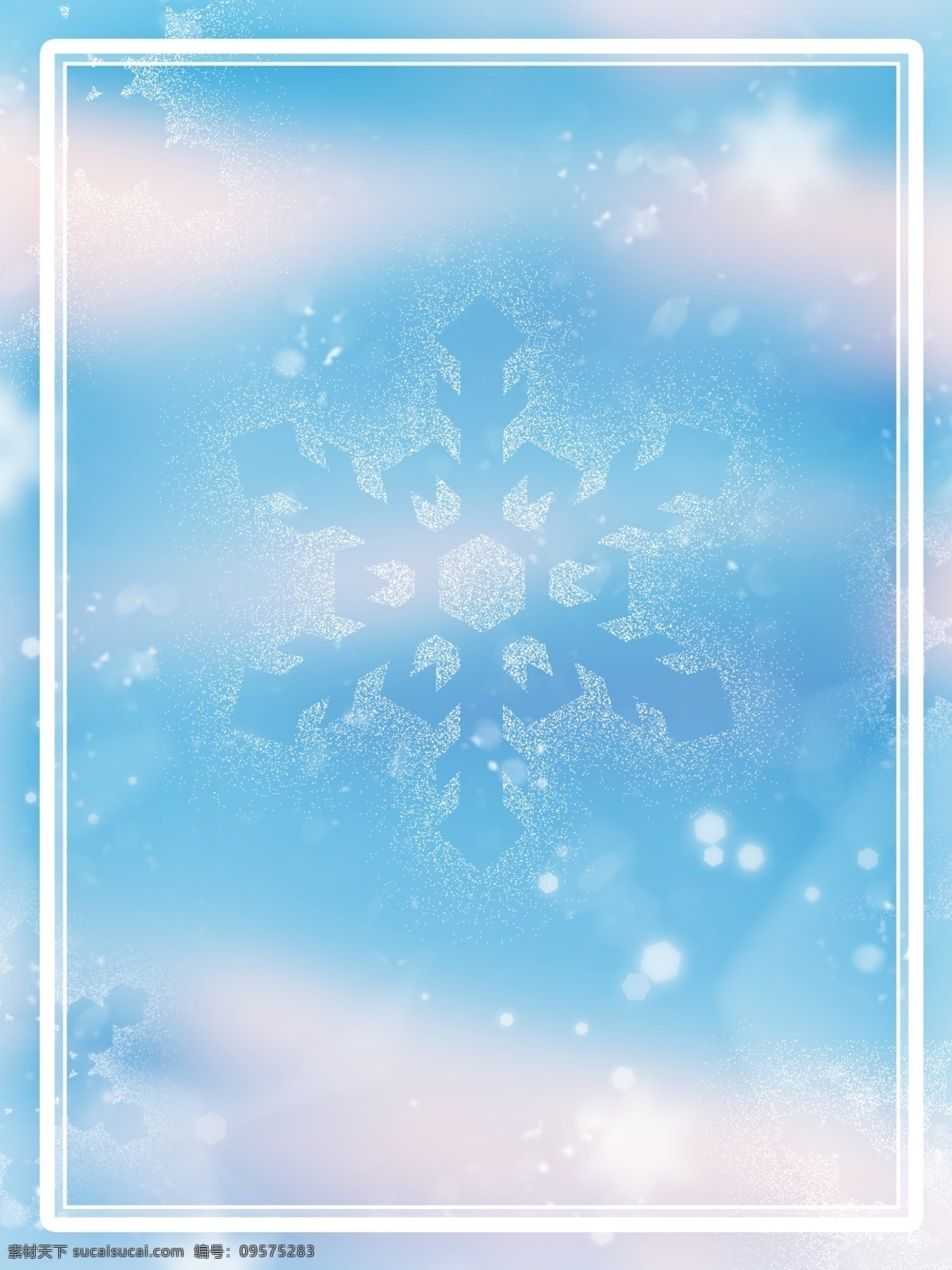 原创 冬天 冰雪 雪花 梦幻 蓝色 背景 蓝色背景 雪地 冬季背景 冬天背景 梦幻背景 雪花背景 冰雪背景