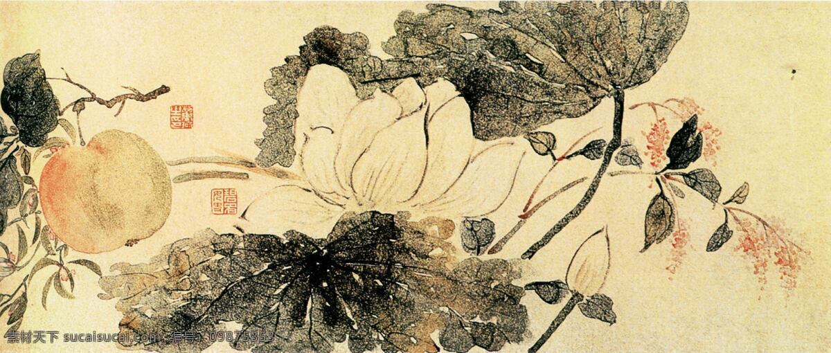 果实免费下载 工笔 国画 果实 花鸟 名画 水墨 写意 中国画 中华传世国画 文化艺术