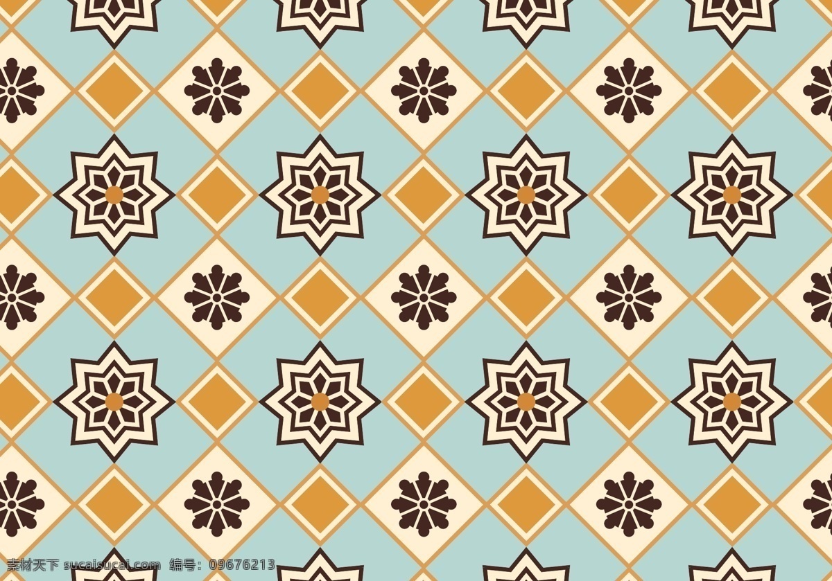 摩洛哥 花纹 背景 矢量 模式 壁纸 装饰 装修 无缝的 时髦的 抽象的 几何 随机的形状 摩尔人 马赛克 粉彩