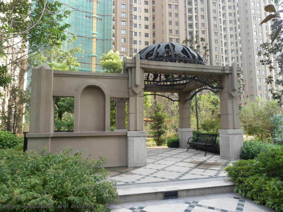 建筑园林 景观 欧式 亭子 小品 园林 园林建筑 景 亭 欧式景亭 居住区 欧式亭 小区亭 居住区景观 装饰素材