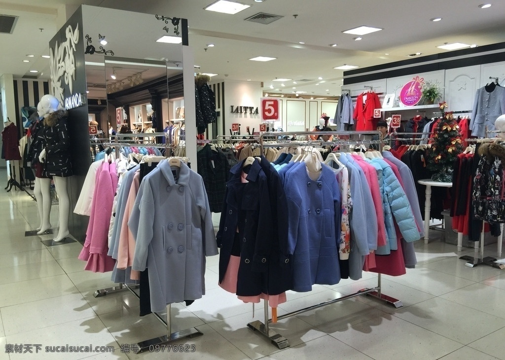 服装卖场店 商场 服装 品牌 连锁店 专卖店 衣服 名牌 衣着 商务金融 商务场景