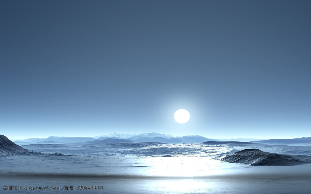 风景 山峰 白色 背景 天空 背景图片