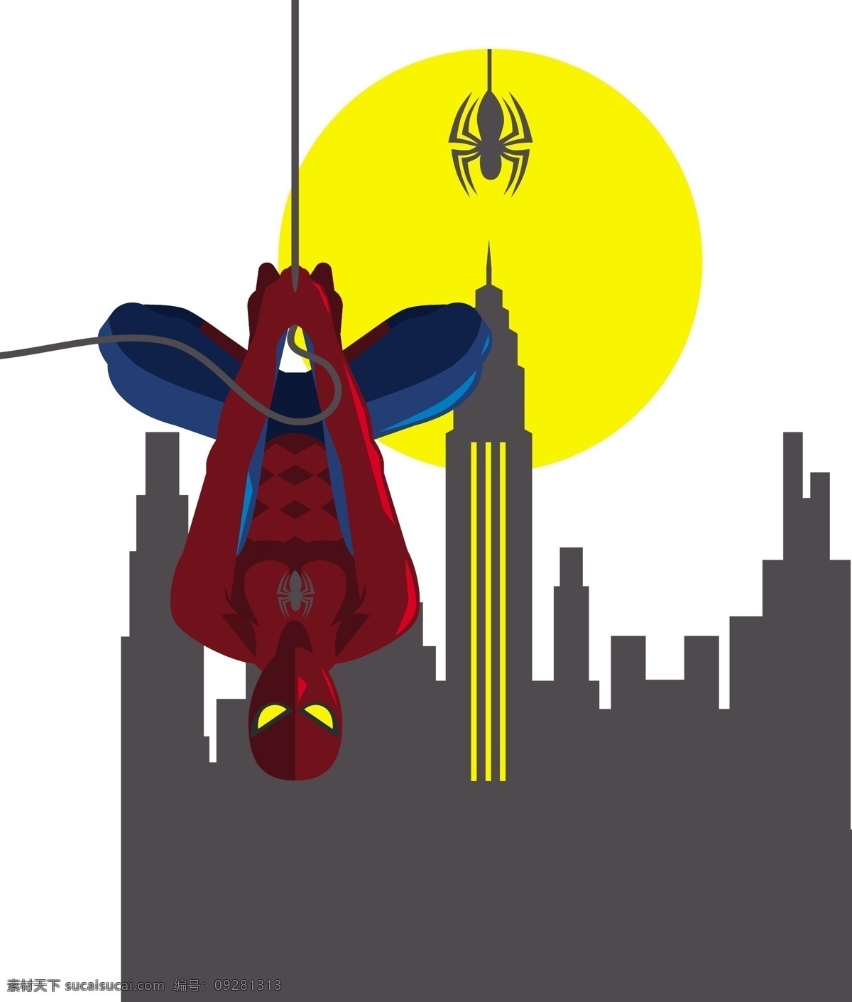 蜘蛛侠 动漫 人物 迪斯尼 卡通 倒立 动漫动画 动漫人物