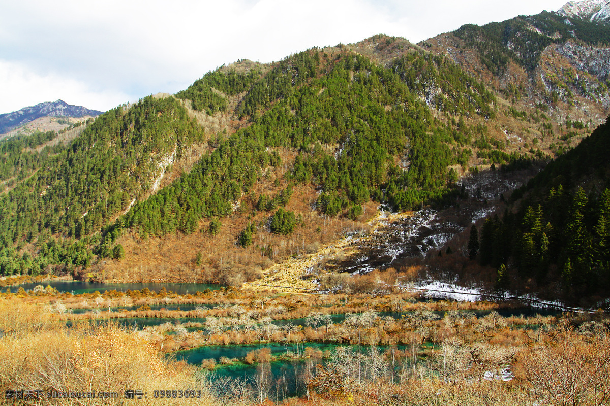 九寨沟树正海 四川 阿坝 九寨 树正 四川风光 自然风景 自然景观