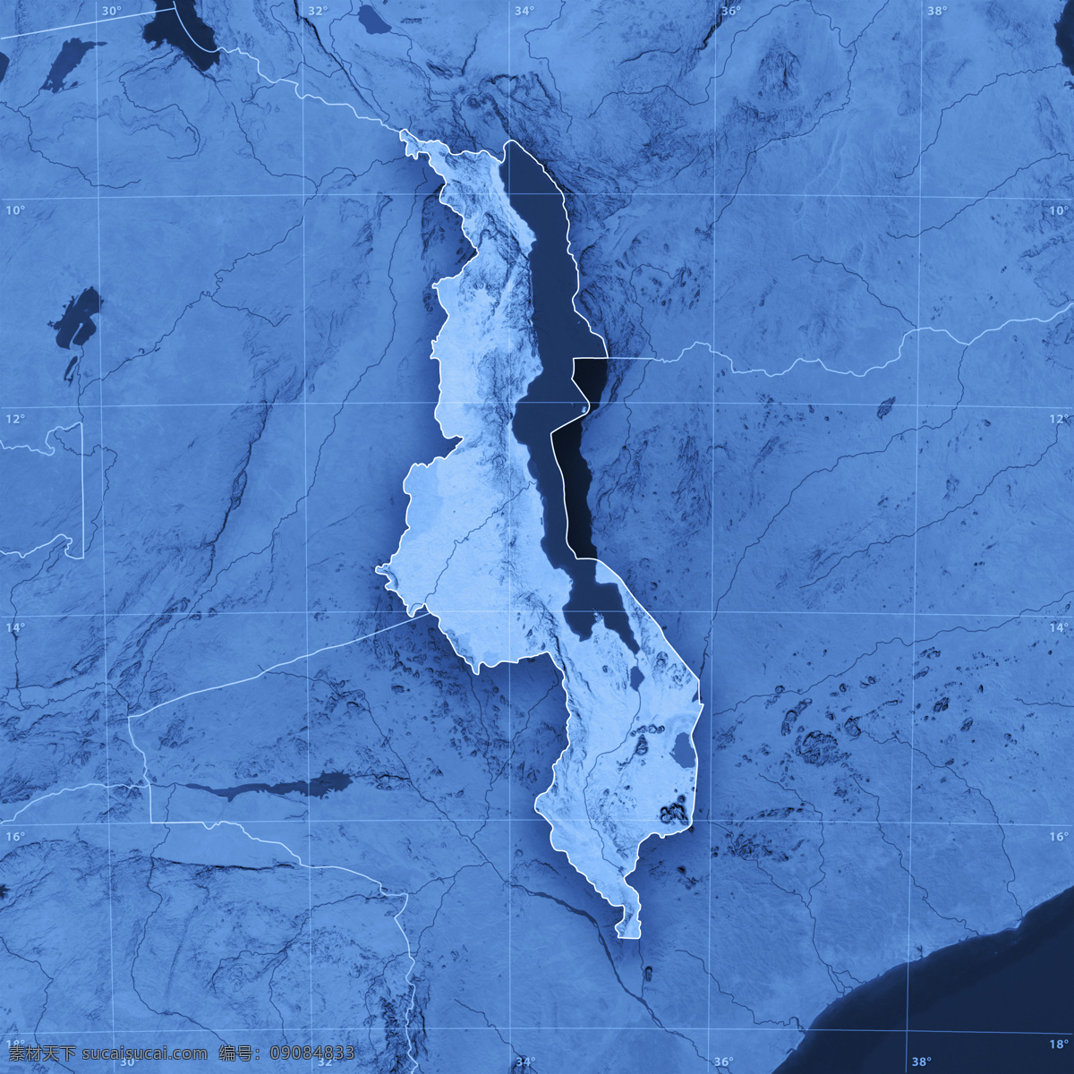 蓝色地图背景 地图 地理坐标 蓝色地图 其他类别 生活百科