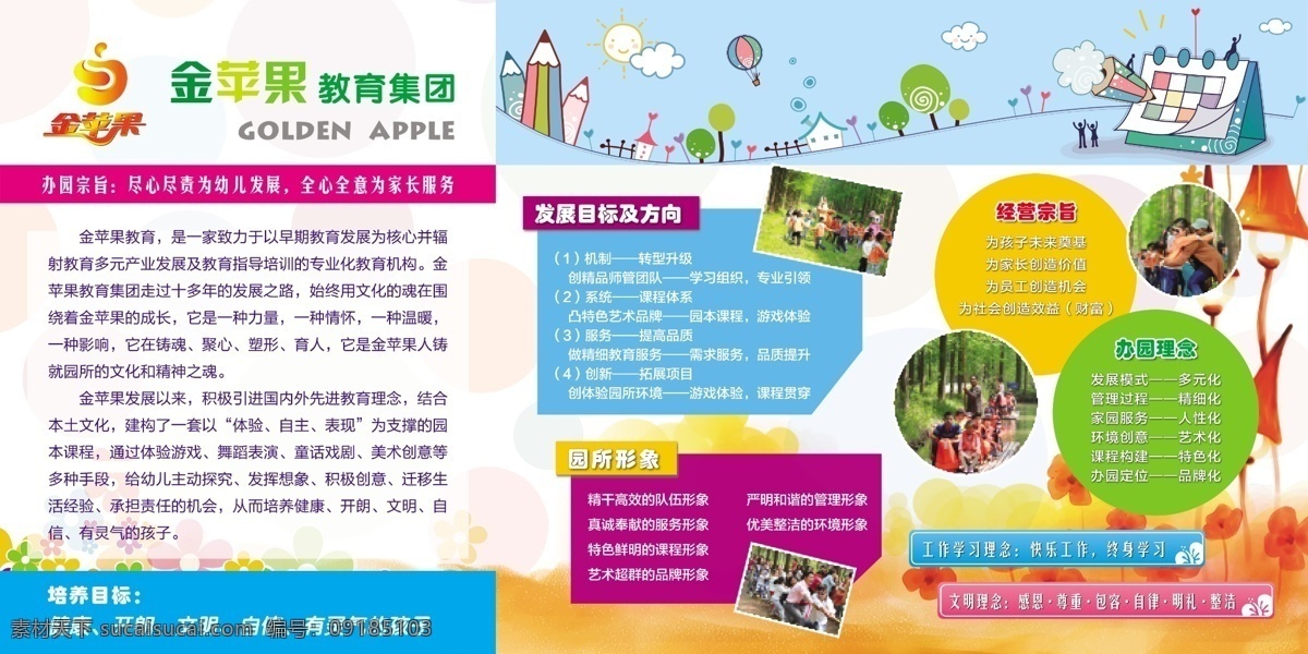 幼儿园 学校 企业 文化教育 理念 卡通 海报 展板 小学 教育集团 企业文化 教育理念 宣传海报展板 白色