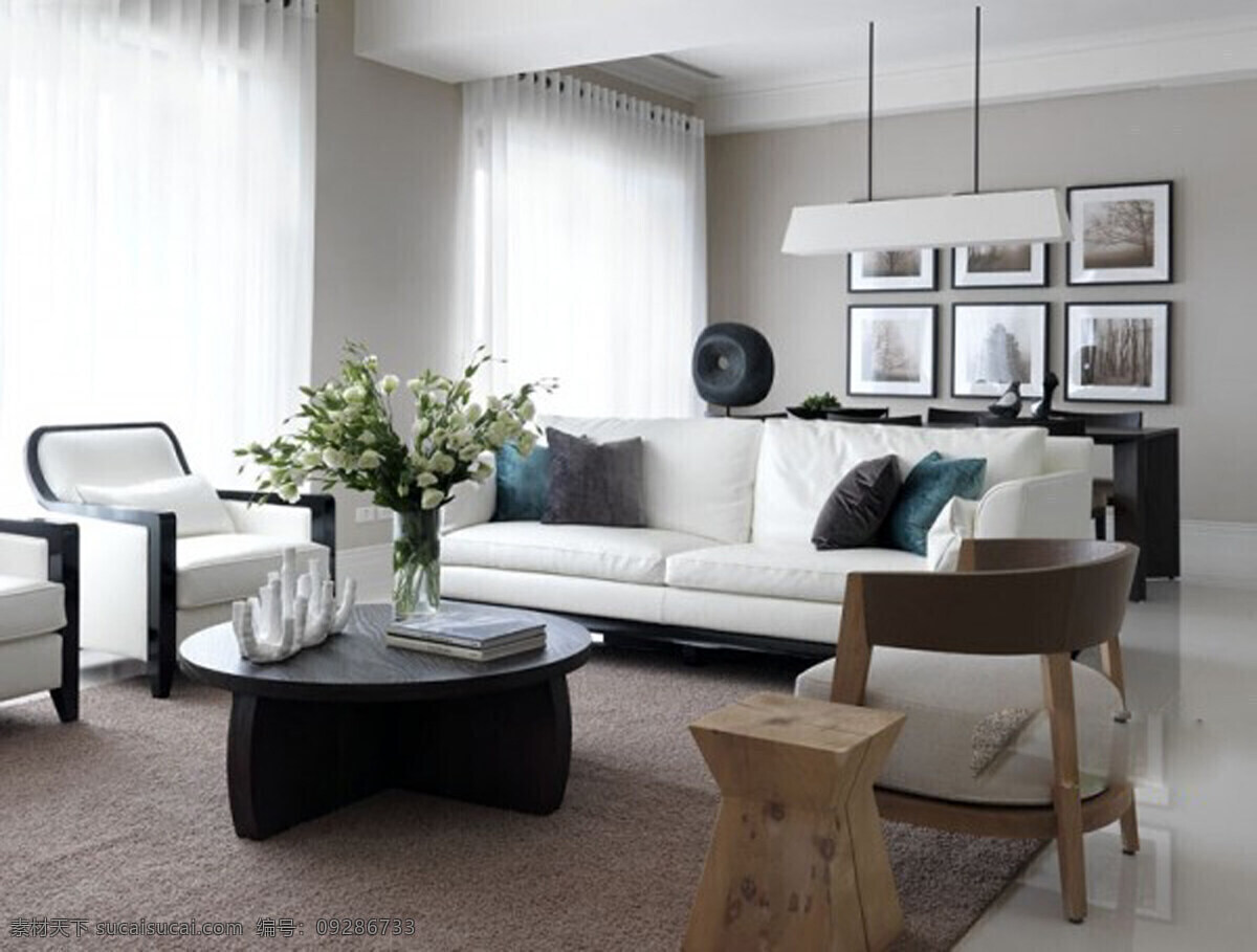 客厅 装修 环境设计 家庭 效果图 室内设计 效果 家居装饰素材