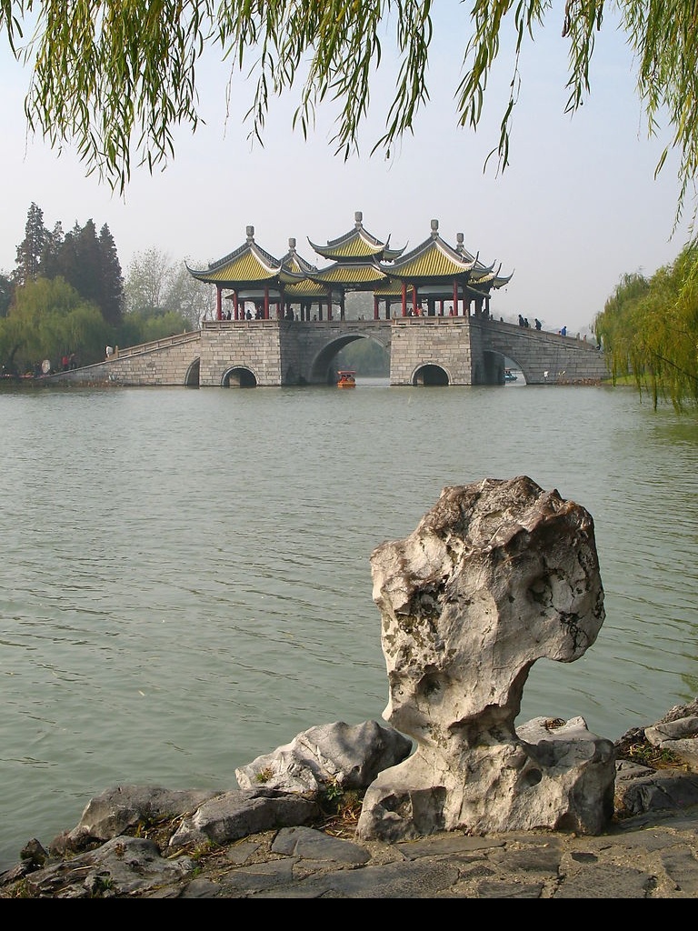 五亭桥 瘦西湖 扬州 旅游摄影 国内旅游 摄影图库