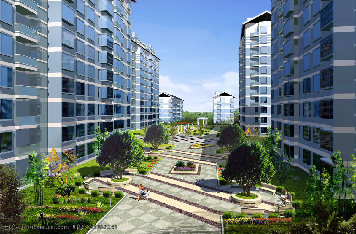 地产 房地产 高档小区 公寓 公园 花坛 环境设计 建筑设计 居民 小区 设计素材 模板下载 居民小区 楼盘 商品房 建筑效果图 园林 绿化 景观设计 环艺设计 矢量图 建筑家居