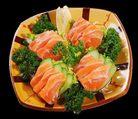 精致 三文鱼 寿司 料理 美食 产品 实物 产品实物 日本美食 日式料理 蔬菜