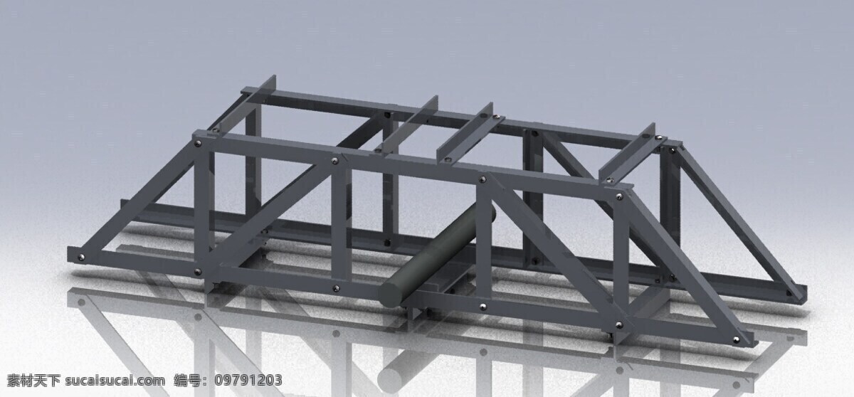 模型 桥 3d模型素材 建筑模型