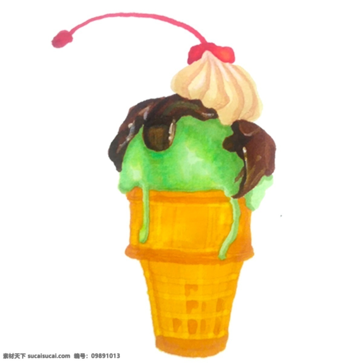 草莓 冰淇淋 免 抠 图 冰淇淋饮料 非常 可口 夏日解署 神器 卡通美食 手绘美食 可乐冰淇淋 美味