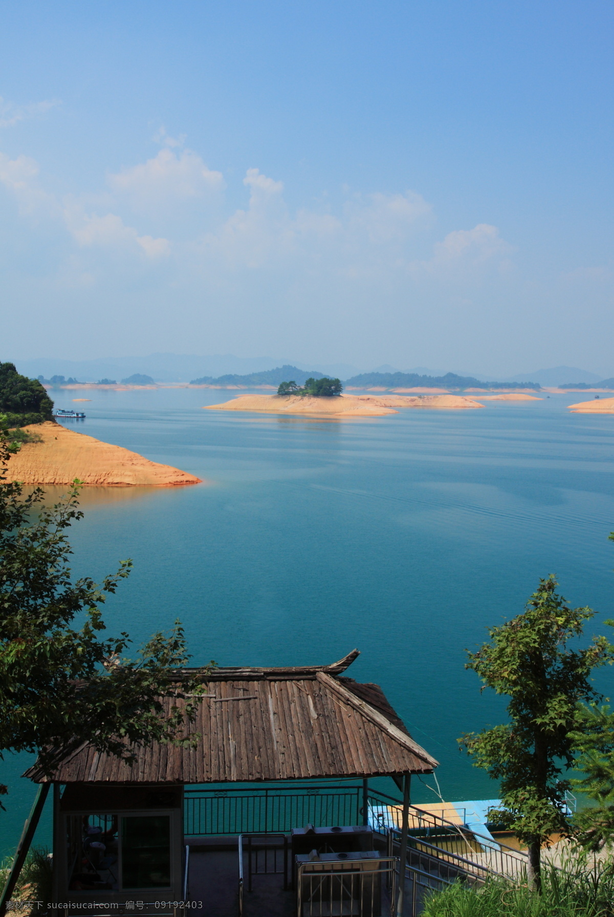 广东 河源 万绿湖 风景