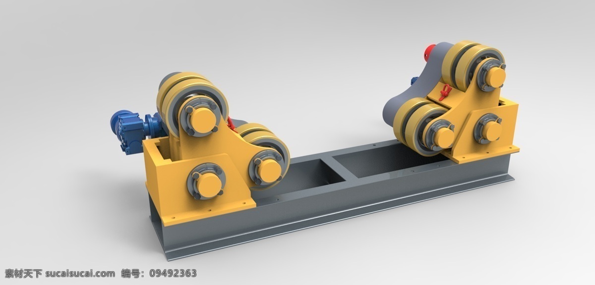 焊接 转子 容器 自我 对齐 3d模型素材 建筑模型