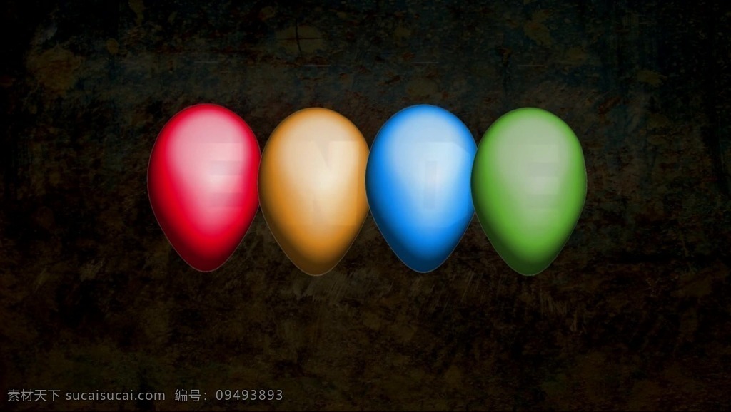 视频背景 实拍视频 视频 视频素材 视频模版 派对 气球 派对气球
