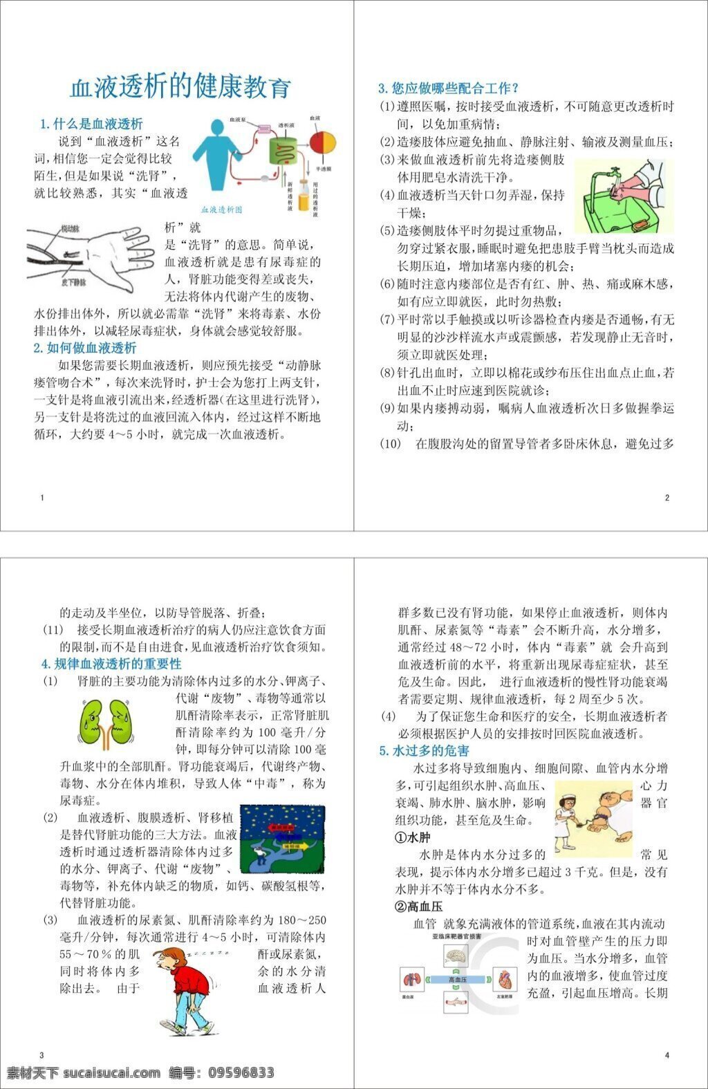 健康教育 手册 内页 排版 内页排版设计 杂志 医疗 保健 白色