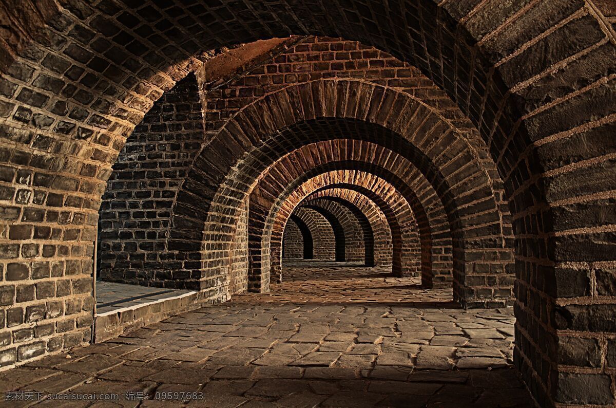 拱形地窖 石头门 隧道 拱门 凯勒 名胜 古迹 石柱 地窖 建筑物 古建筑 老 墙面砖 建筑园林 建筑摄影