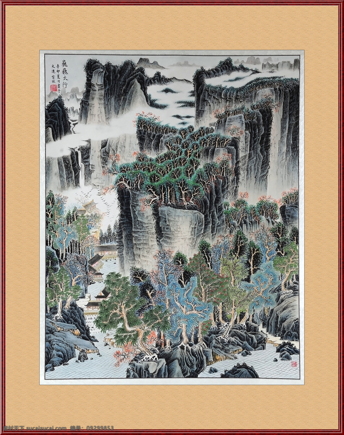山水画 水墨画 国画 江山多娇 江山如画 装饰画 挂画 山水国画 淡雅 山水长卷 工笔画 字画 美术绘画 文化艺术