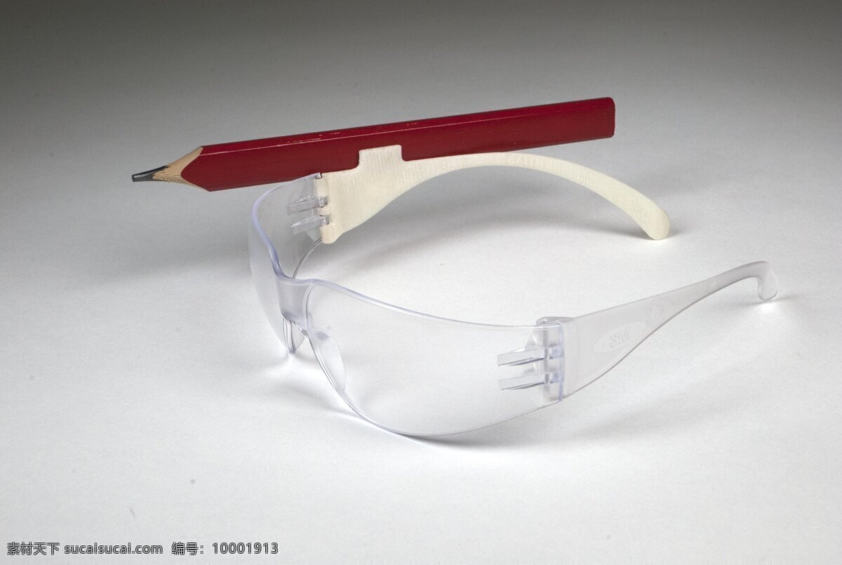 安全 眼镜 铅笔 夹 护目镜 剪辑 3d模型素材 3d打印模型