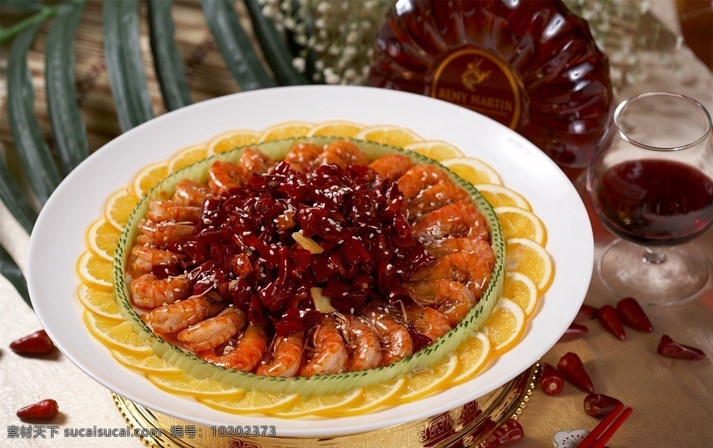 香辣基围虾 美食 传统美食 餐饮美食 高清菜谱用图