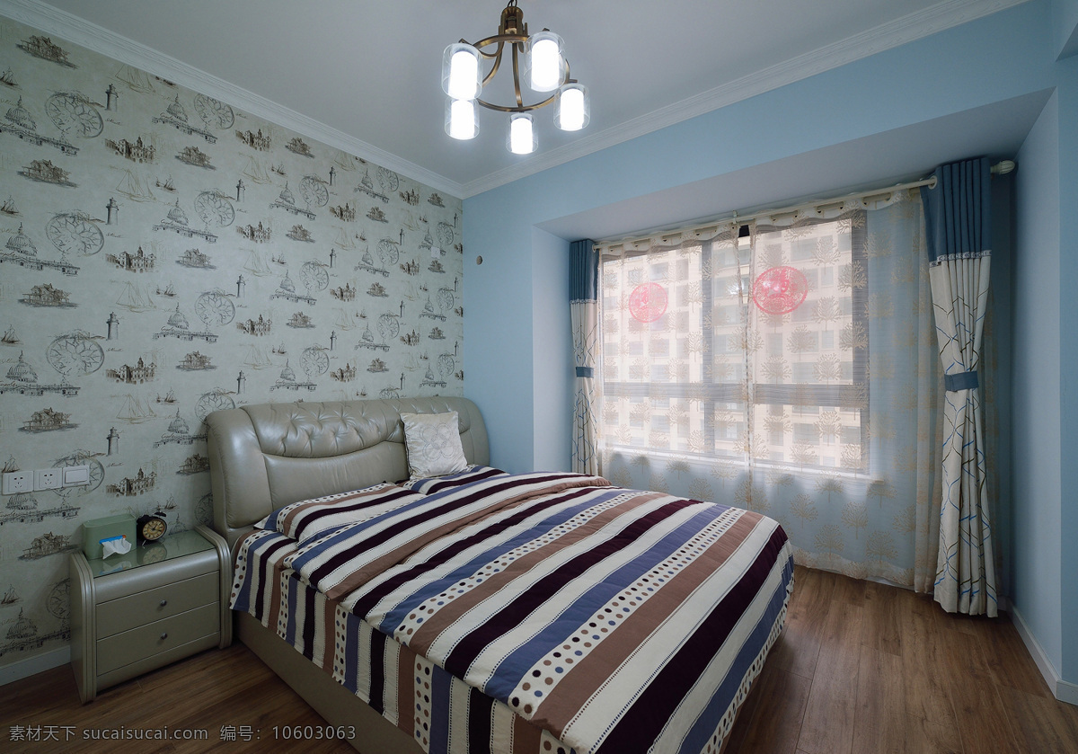 北欧 现代 卧室 效果图 欧式 家具 家装 室内背景 家居装饰 华丽装修 室内设计 软装设计