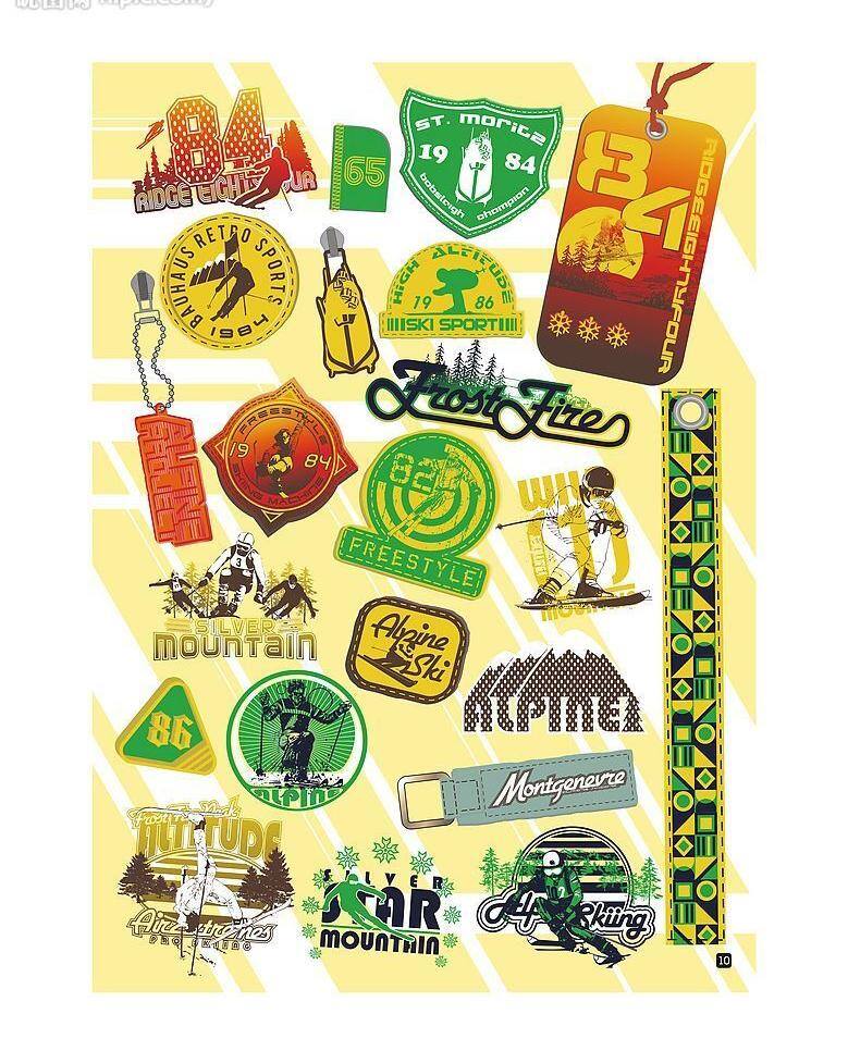 logo 标 标志 服装 服装设计 花纹 其他矢量 设计元素 时尚印花 国外 元素 时尚标 时尚元素 矢旦素材 印花 矢量素材 矢量图库 其他服装素材