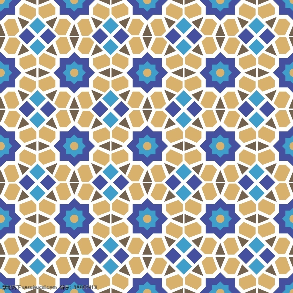 摩洛哥瓷砖 背景 重复 瓷砖 图案 黄色 蓝色 摩洛哥 阿拉伯语 穆斯林