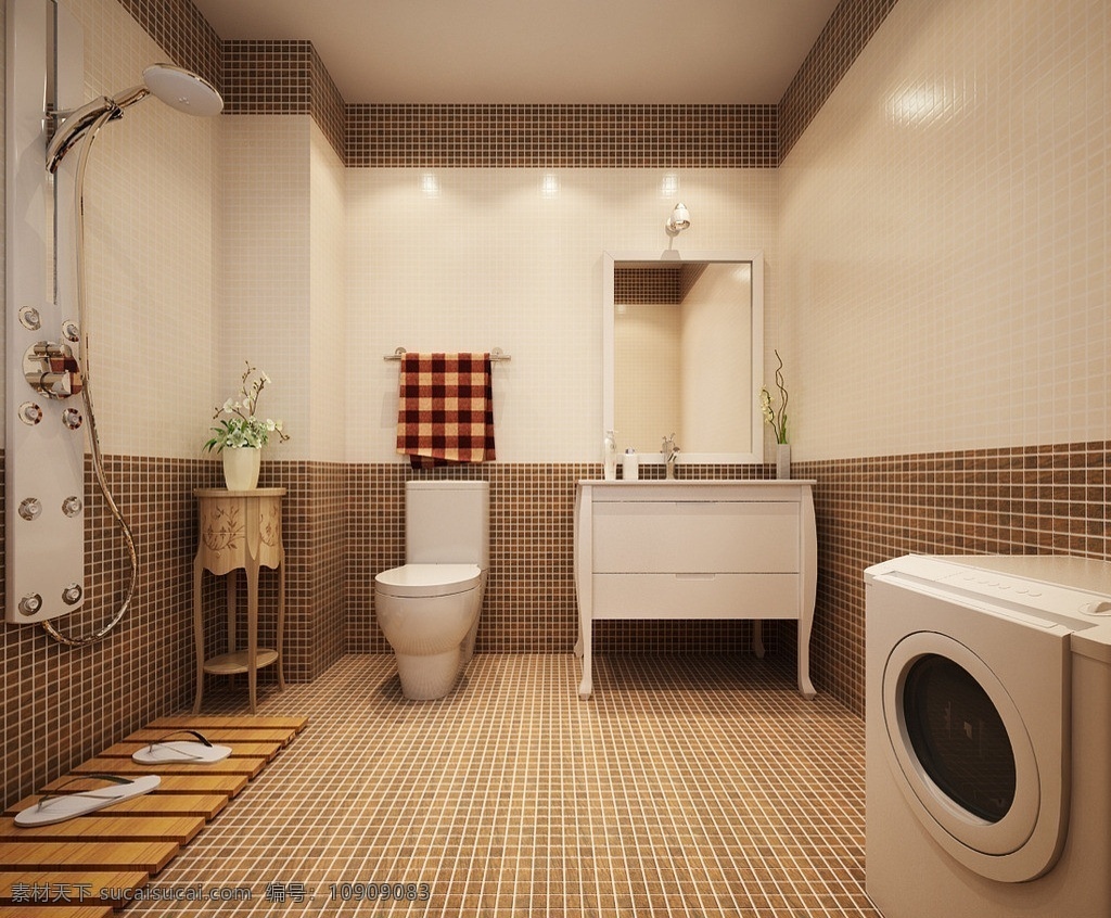 卫生间 浴室 室内模型 装修 vray模型 建筑设计 家居 卫浴 模型 室内 室外 全 3d设计模型 源文件 max
