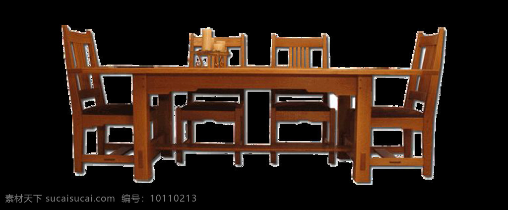 实木 餐桌 椅子 元素 png元素 家具 客厅 免抠元素 透明元素 桌子