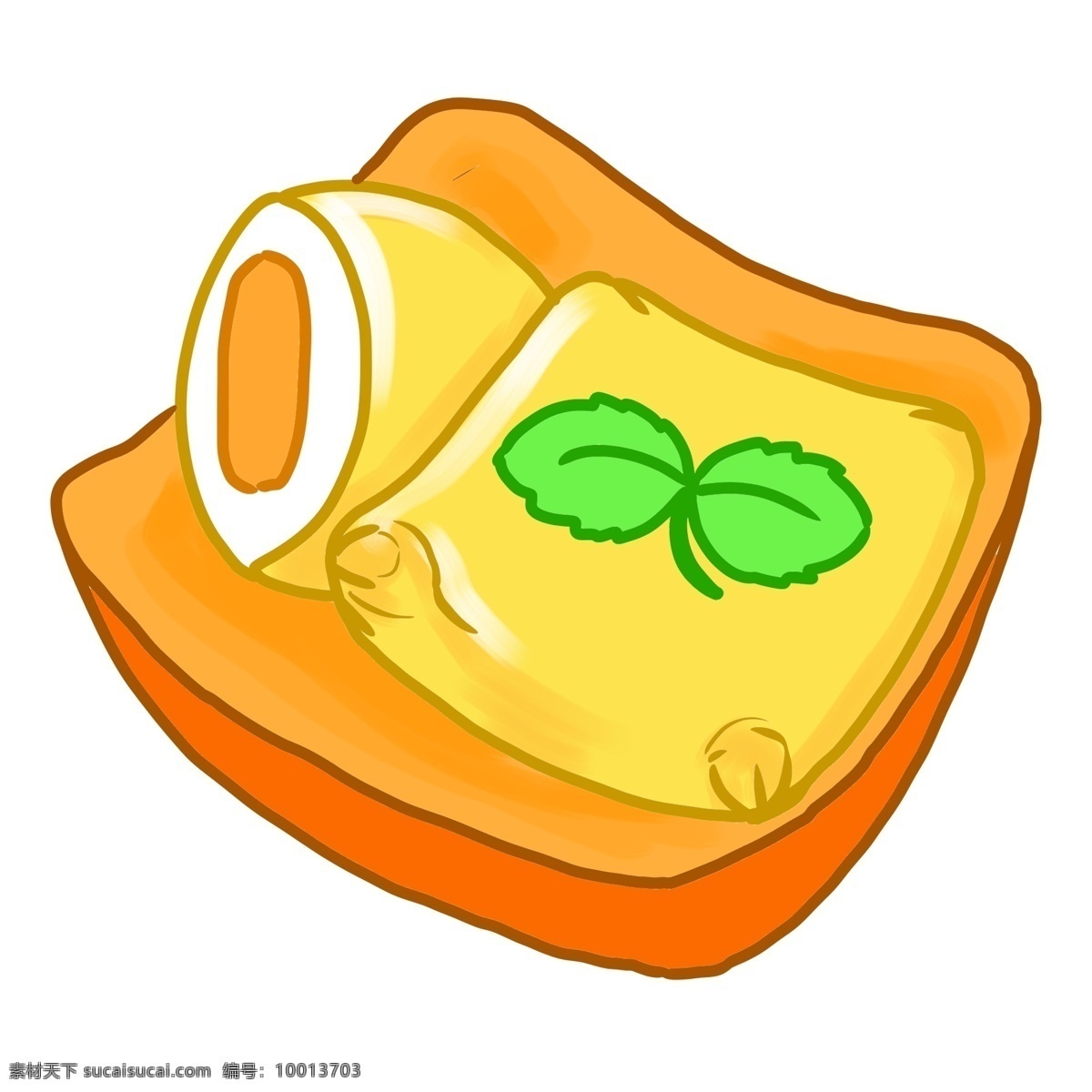 精美 黄色 蛋 挞 插画 精致的蛋挞 食物插画 小吃插画 卡通食物插画 小吃 精美的食物 创意小吃插画