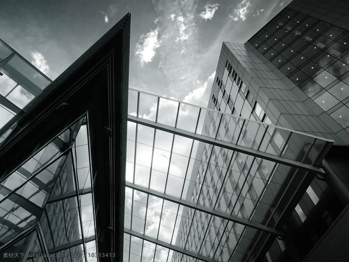 玻璃 建筑 灰度 建筑设计 建造 商业 市 市容 现代的 市中心 外观 建筑园林 建筑摄影