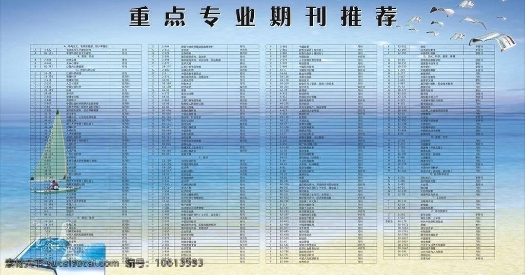 重点专业 期刊 展板 沙滩 书 展板模板 重点专业期刊 矢量 其他展板设计