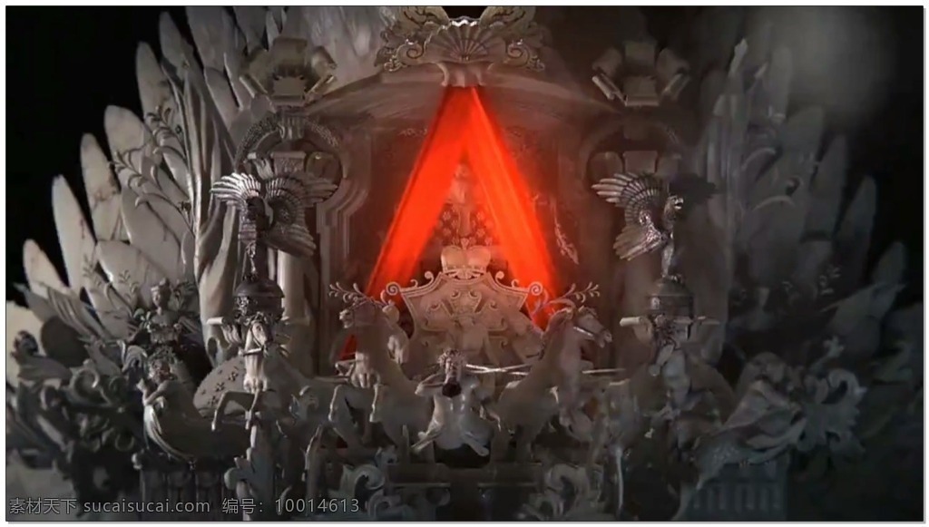 石头 雕刻 视频 高清视频素材 视频素材 动态视频素材 红色 招牌 佛像