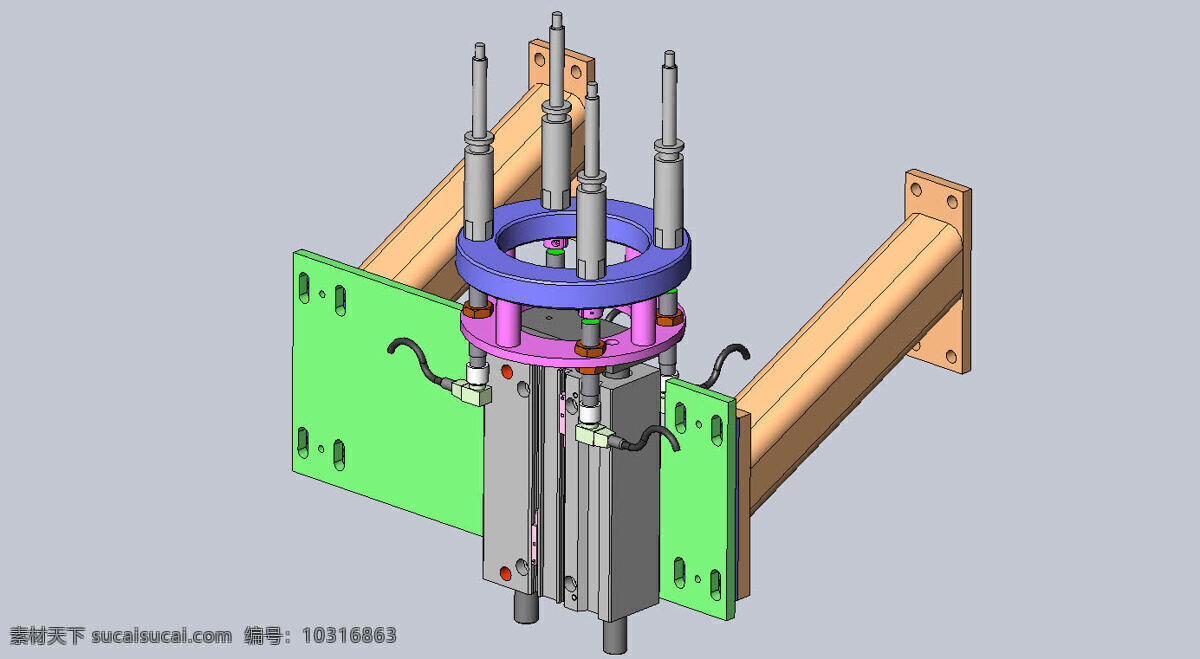 负载 检测站 公制 机器 检查 模具 度量 站 负荷 发明家 catia autocad solidworks 夹具 3d模型素材 其他3d模型