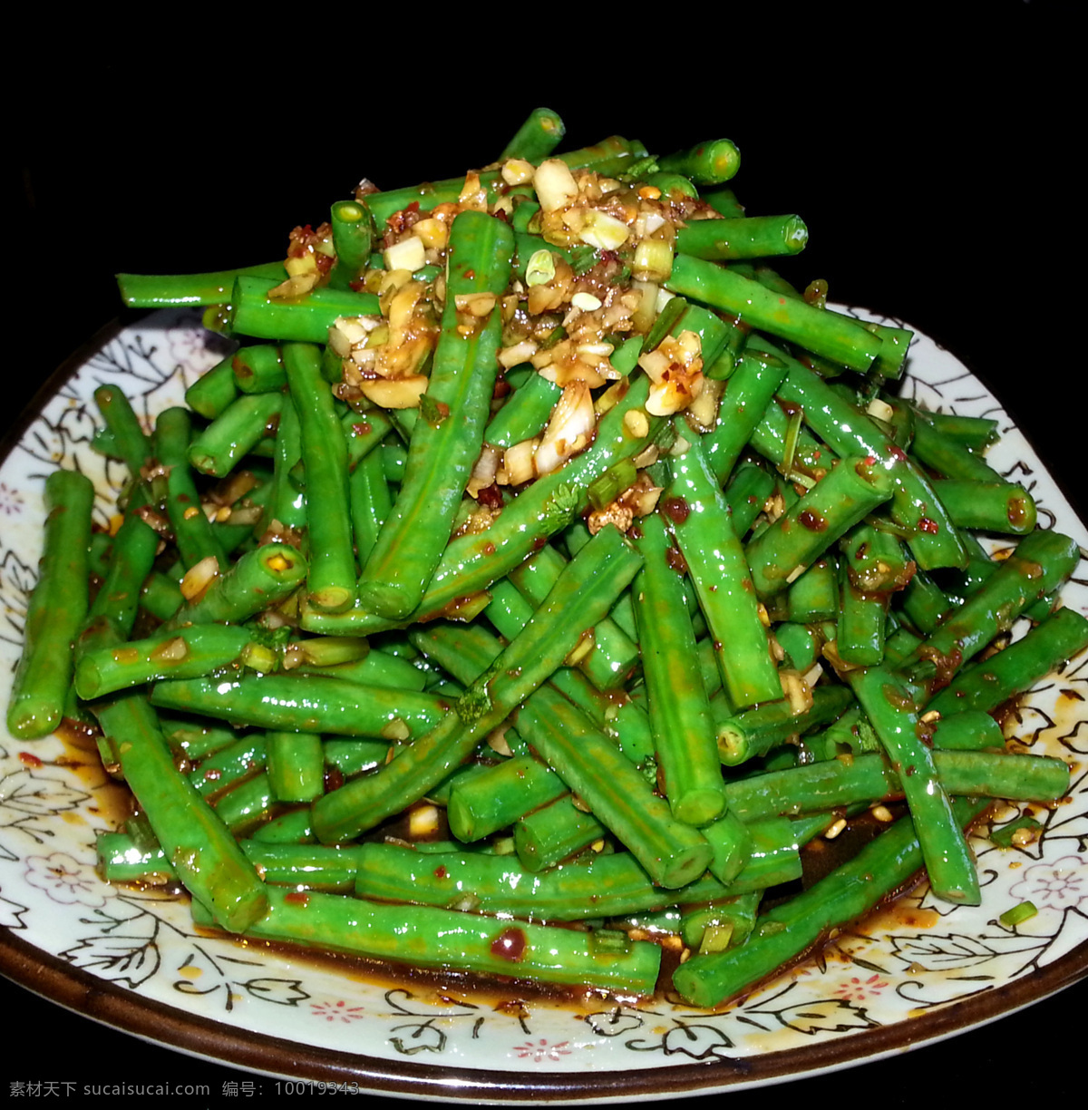 酸辣豇豆 豇豆 豆角 凉拌豇豆 酸辣凉拌豇豆 蒜泥豇豆 餐饮美食 传统美食