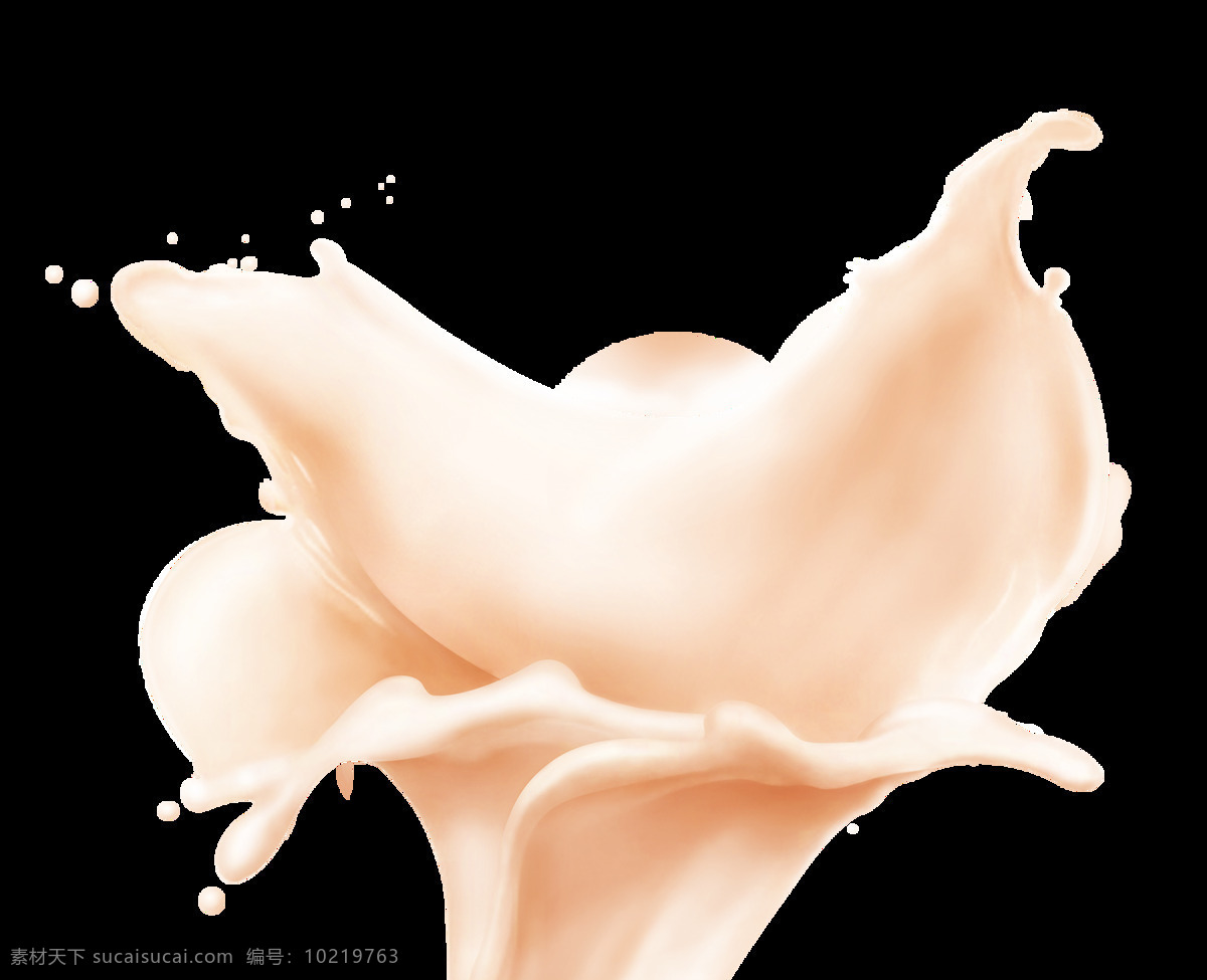 花生奶 飞溅 元素 png元素 美食装饰 免抠元素 牛奶 透明元素 液体飞溅