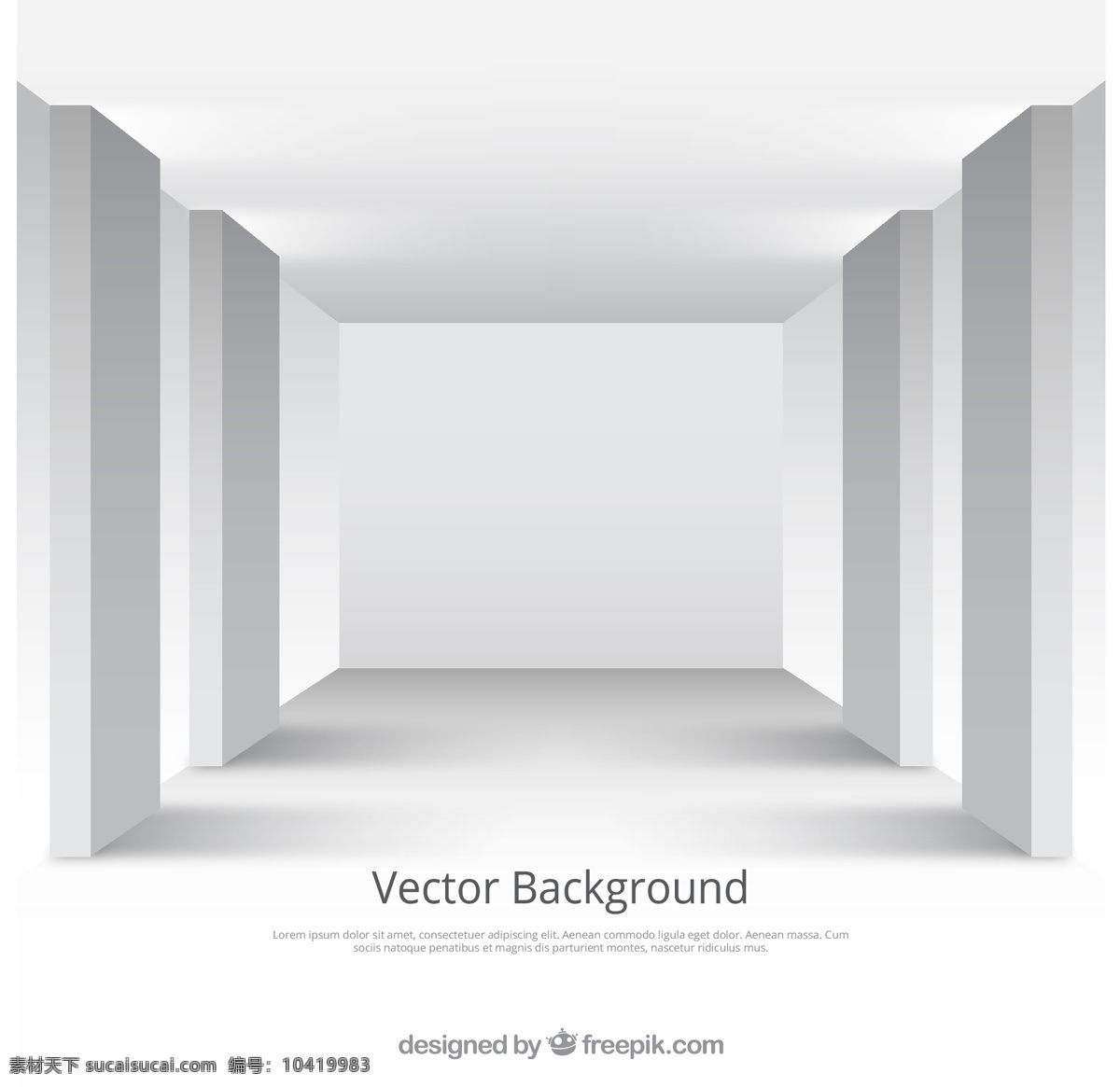 工作室房间 灯光 墙面 房间 射灯 室内 渐变 白色 工作室 画廊 最小值 场景 空 清除 ilumin
