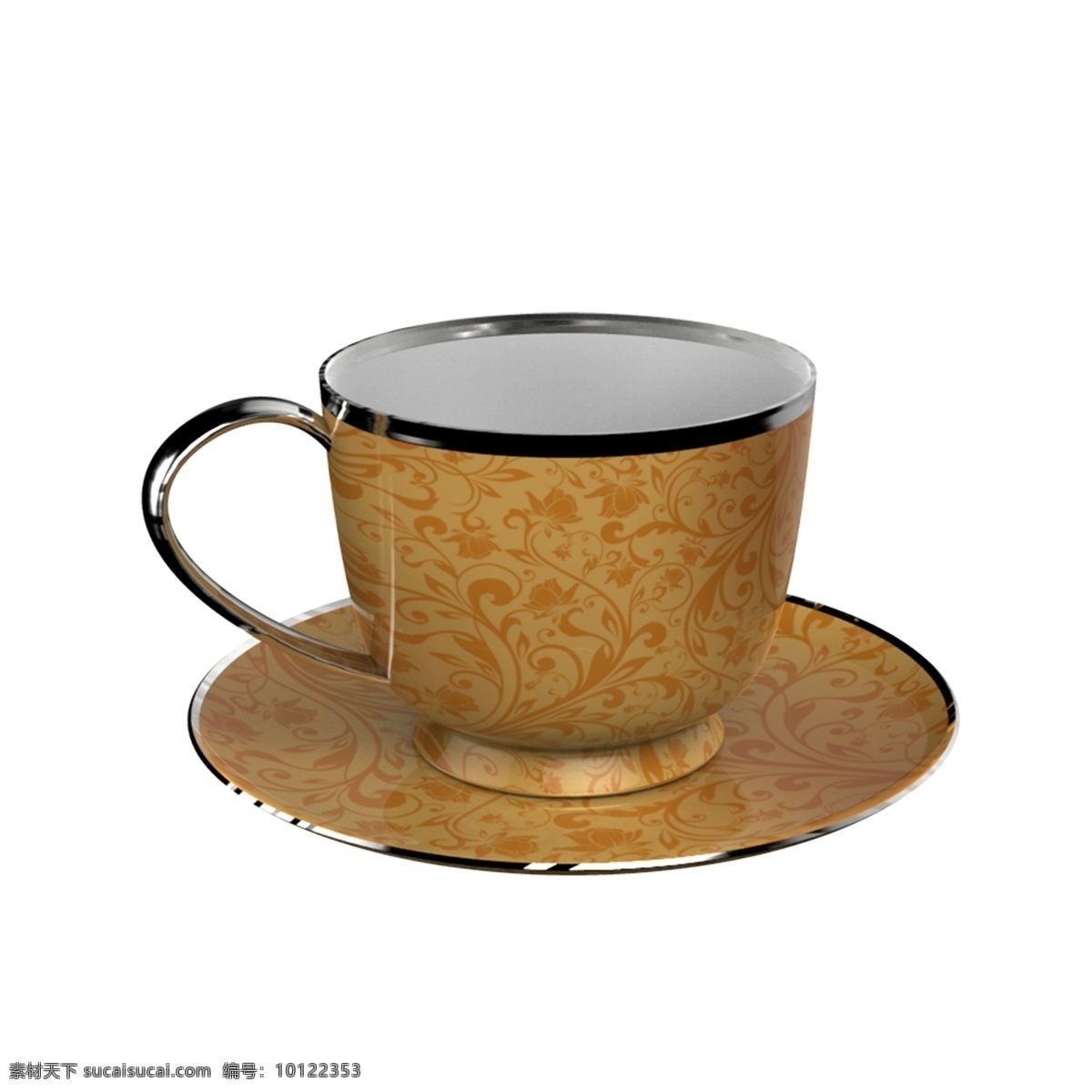 杯子 咖啡杯 陶瓷 杯 免 抠 陶瓷杯 水杯 杯子模型 三维 立体 模型 茶具 生活用品 家居用品 喝水