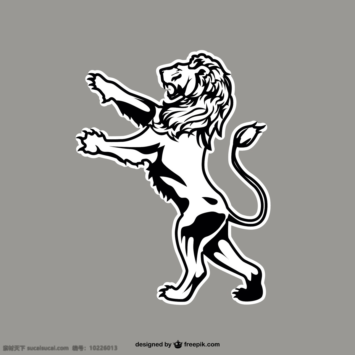 白色 纹章 狮子 动物 线 艺术 纹身 图形 轮廓 平面设计 黑色 国王 符号 线条 野生的 纹身设计 装饰 灰色