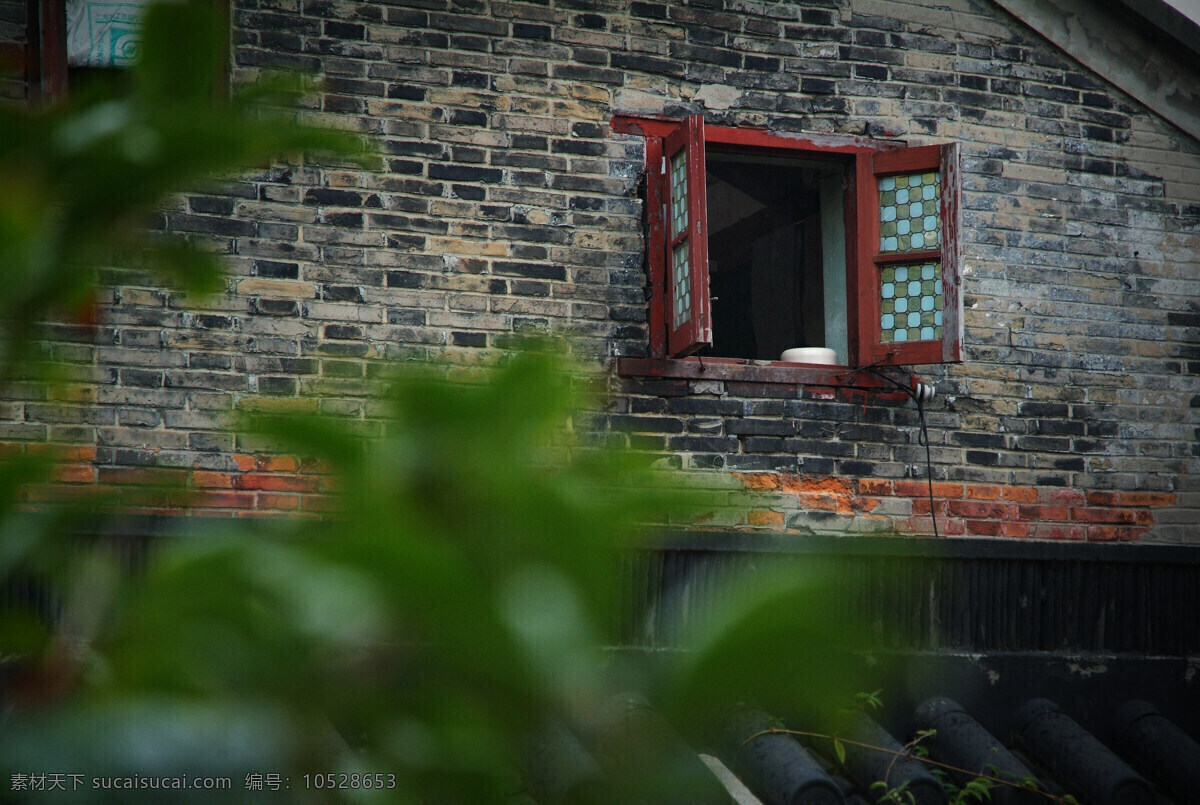 老上海人家 上海田子坊 窗户 自然风景 自然景观