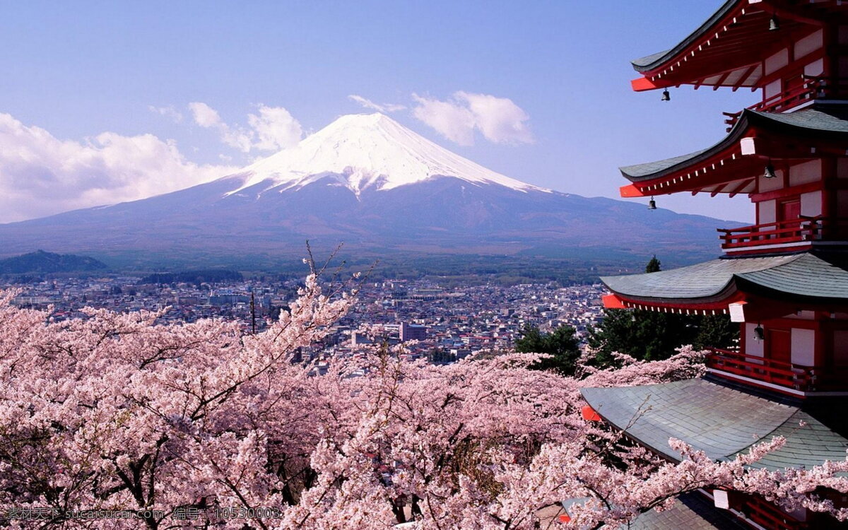 唯美日本东京 唯美 风景 风光 旅行 自然 日本 东京 富士山 樱花 旅游摄影 国外旅游