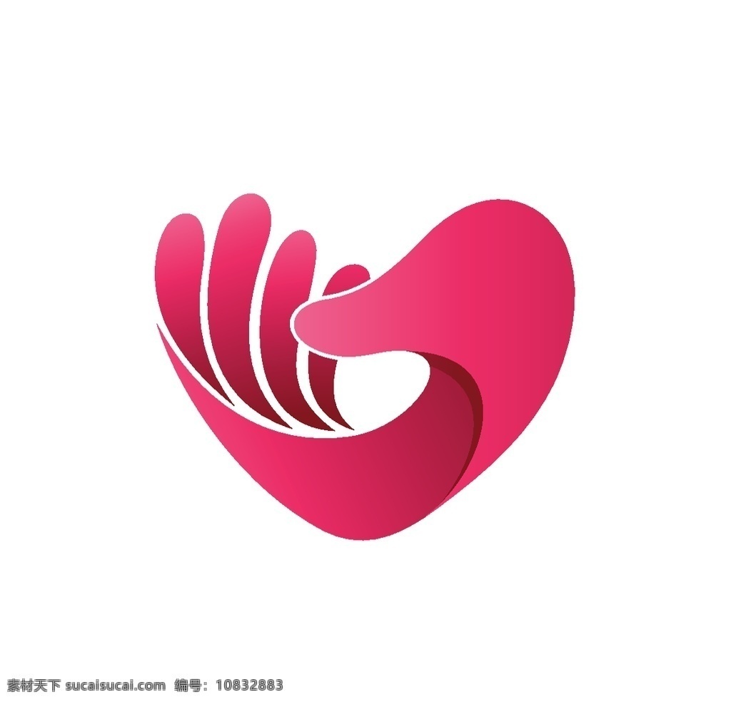爱心标志 心型logo 爱心图标 企业标识 星星标志 星星logo 标志设计 商标设计 企业logo 公司logo 行业标志 标志图标 图标 icon logo设计