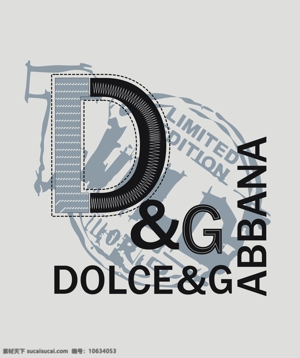 矢量d g 矢量印花 企业 logo 标志 标识标志图标 矢量