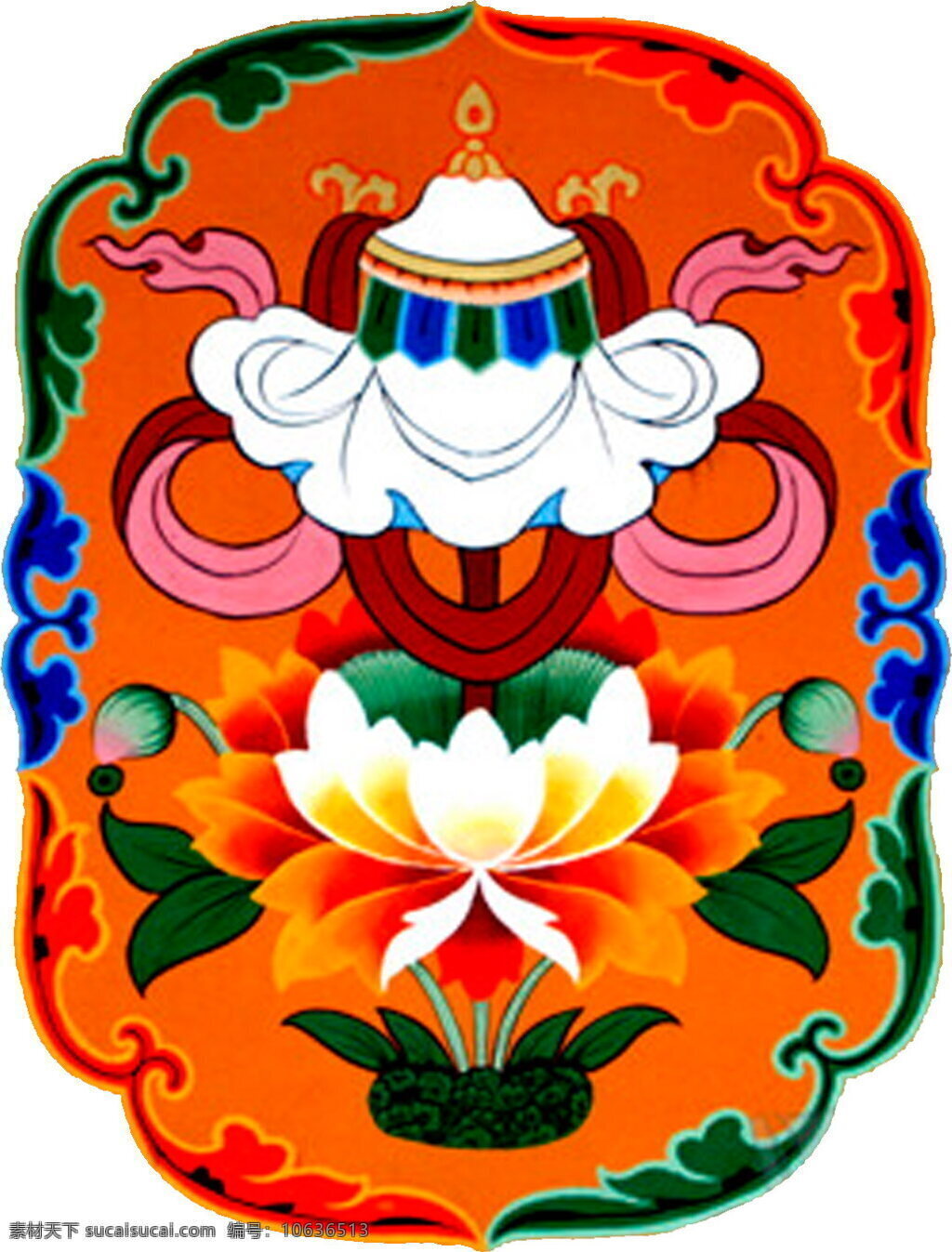 西藏 吉祥 八 宝宝 伞 八吉祥 宝伞 吉祥八宝 设计图库 文化艺术 传统文化