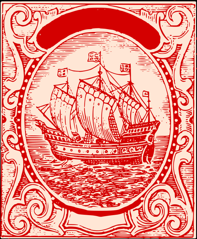 经典的船 百慕大群岛 英格兰 历史 海洋 帆船 船 svg 红色