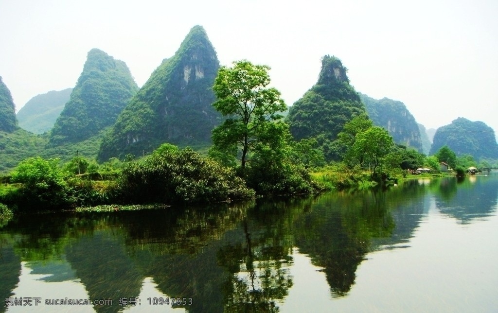 桂林山水 桂林 阳朔 山水 风光 倒影 山水美景 山水风景 自然景观