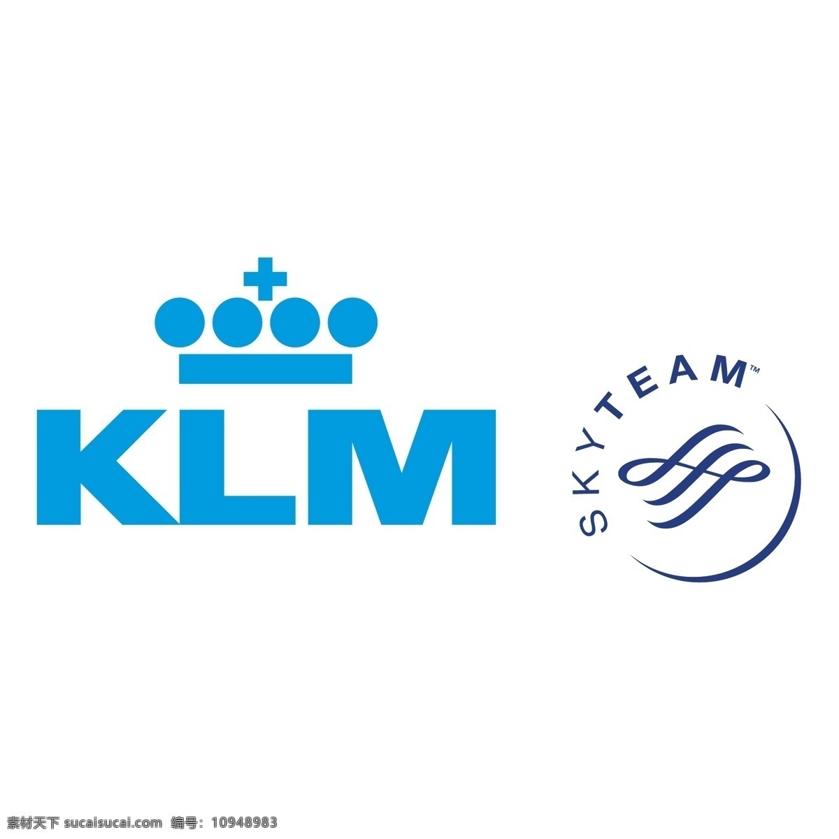 荷兰 皇家 航空公司 荷 航 klm 标识 标识为免费 psd源文件 logo设计