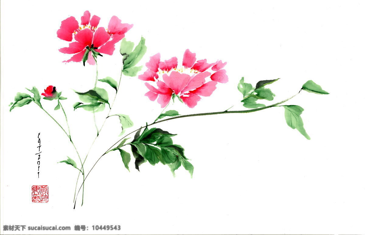 高清 手绘 鲜花 花朵 油画 装饰画 国画 无框画 插画 素描 底纹背景 彩绘 书画文字 文化艺术