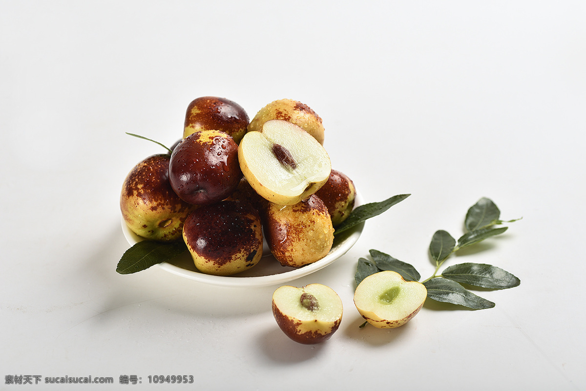 水果冬枣 美味 水果 脆甜 枣子 冬枣 生物世界