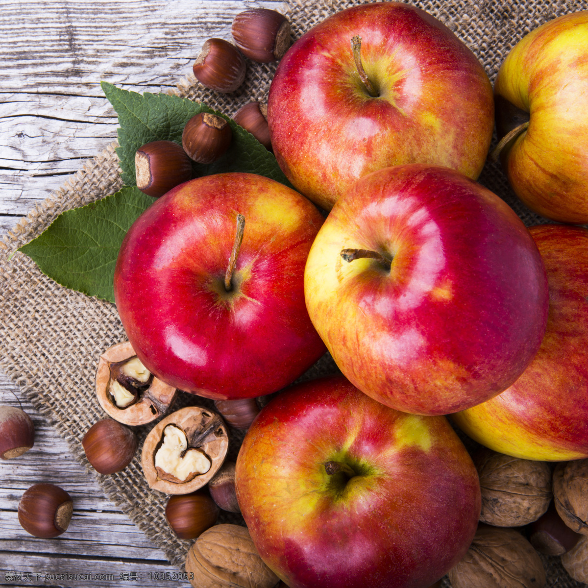 新鲜 苹果 坚果 板栗 核桃 新鲜苹果 新鲜水果 苹果摄影 苹果图片 餐饮美食